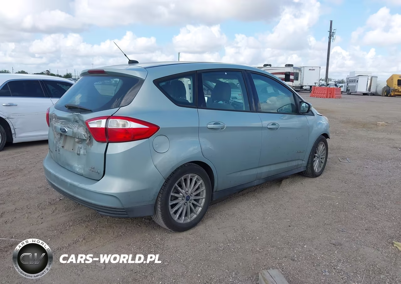 2013 Ford C-Max Hybrid Se VIN:1FADP5AUXDL536279 - 4
