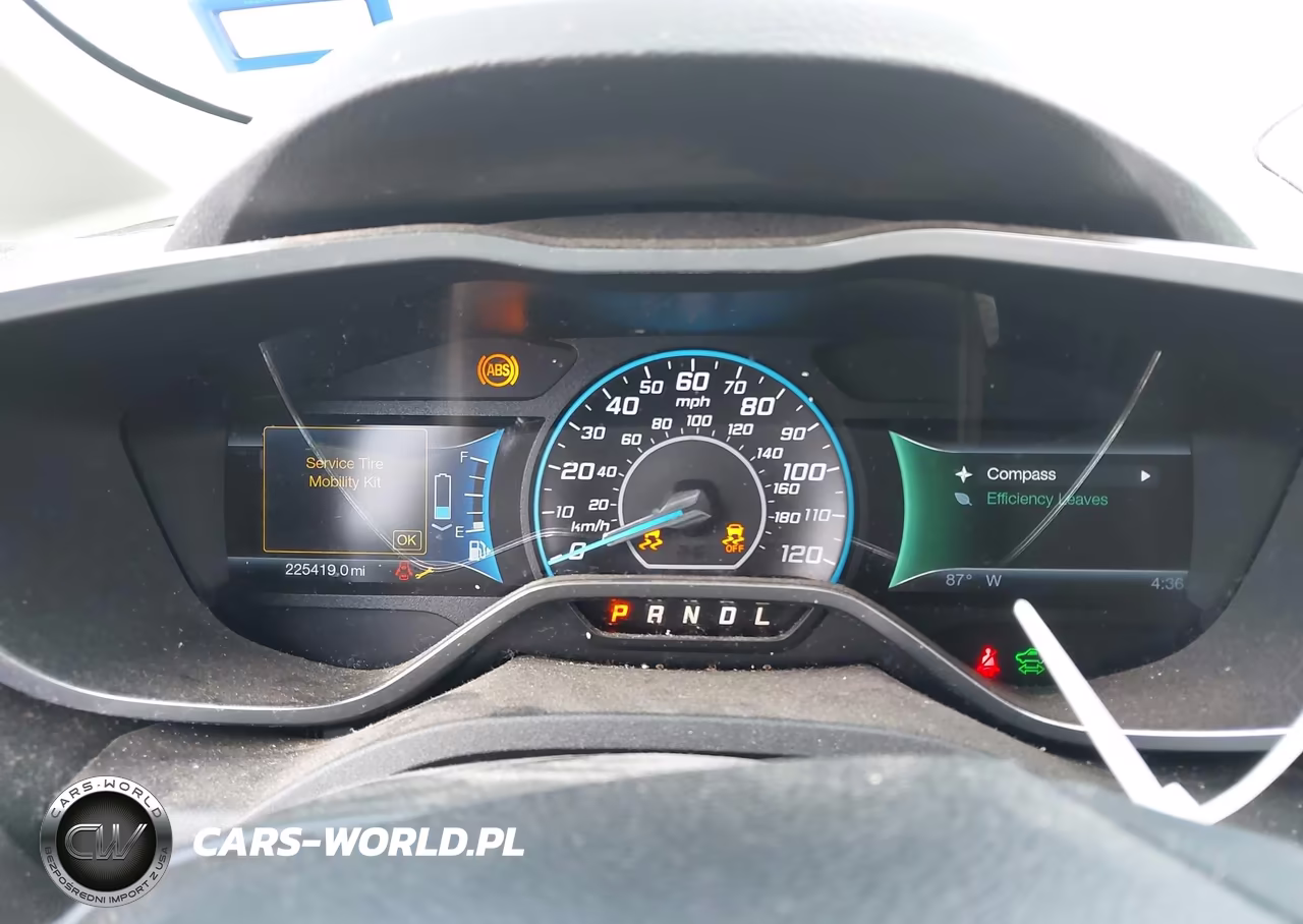 2013 Ford C-Max Hybrid Se VIN:1FADP5AUXDL536279 - 7