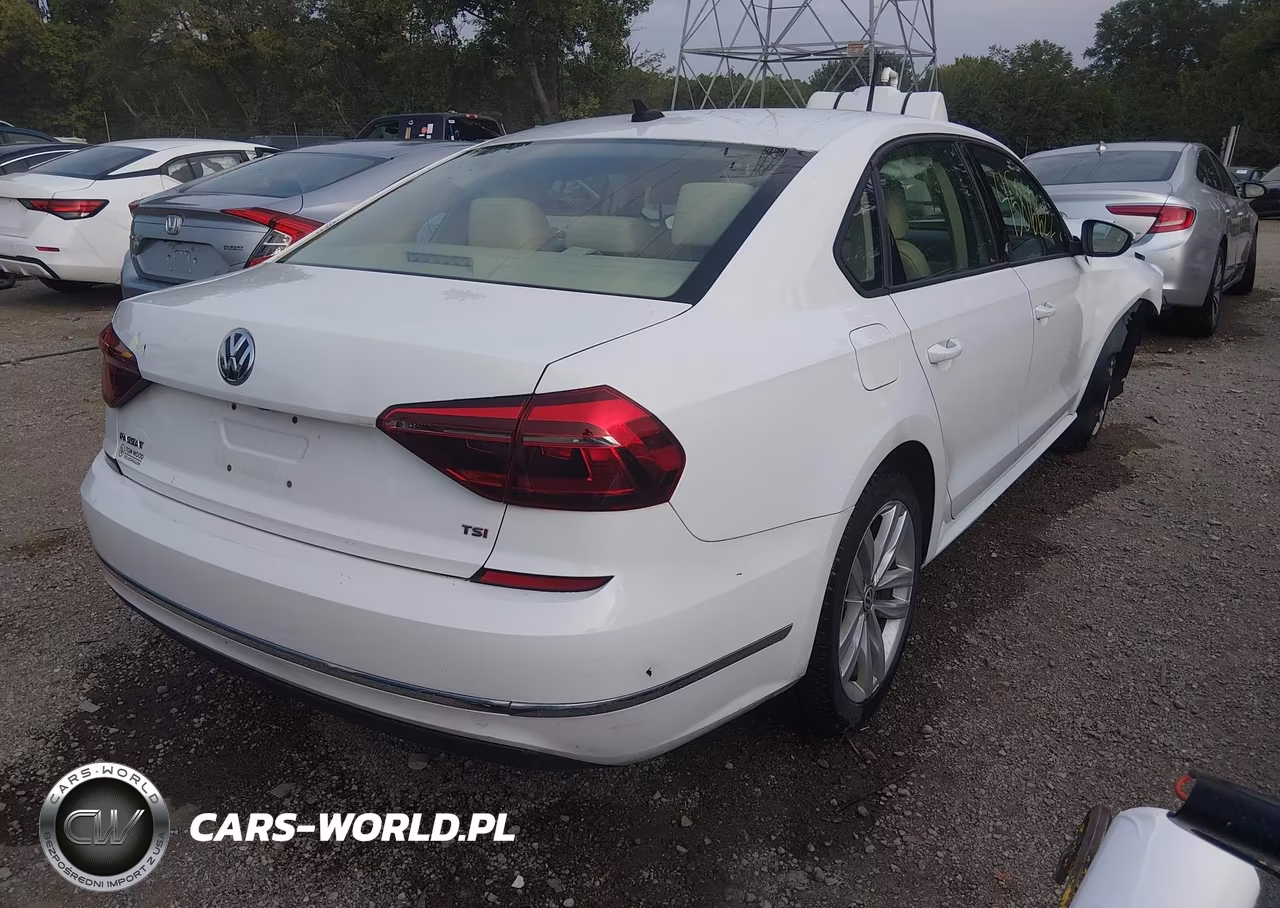 2019 Volkswagen Passat 2.0T Wolfsburg Edition VIN:1VWLA7A37KC011734 - 4