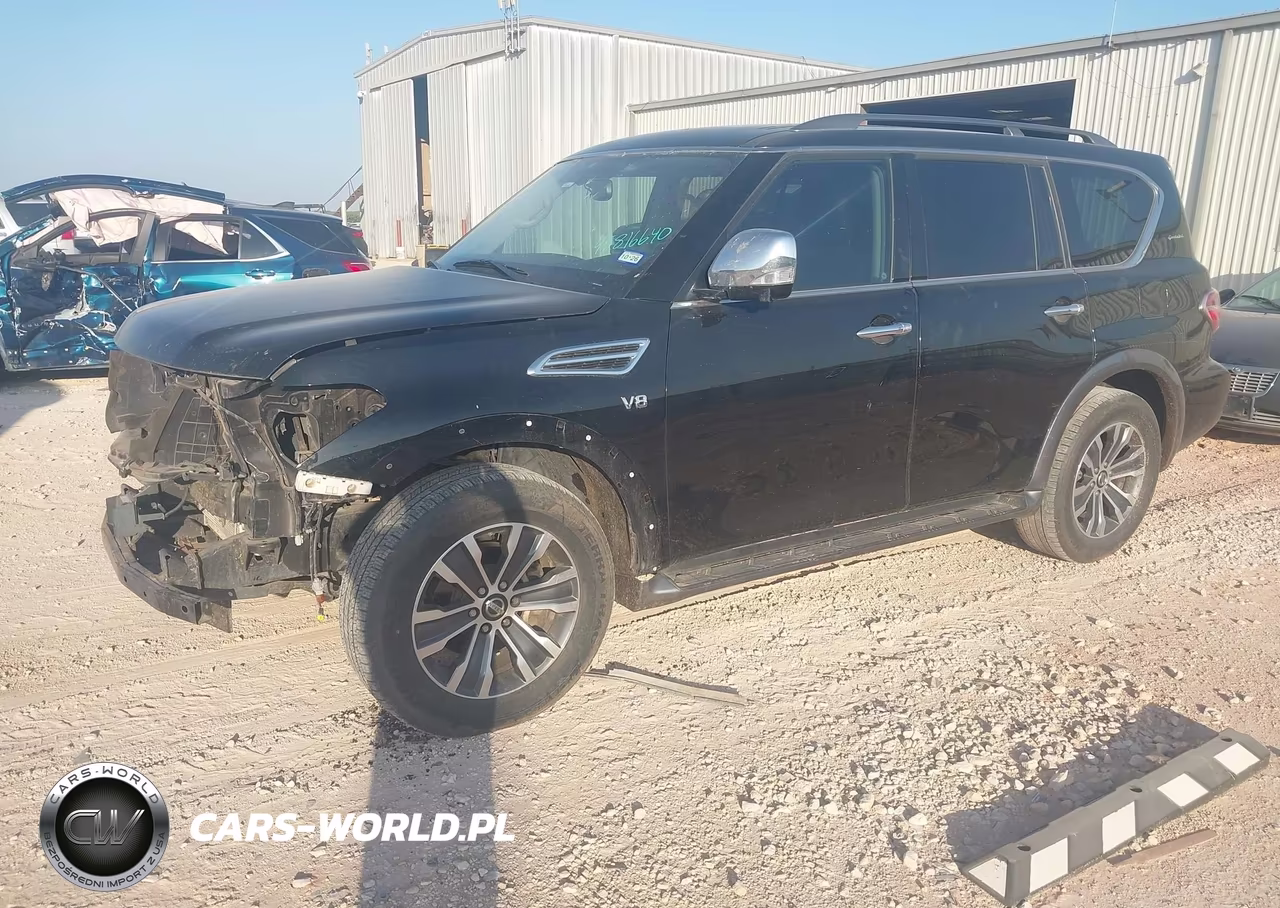2018 Nissan Armada Sl VIN:JN8AY2NC7JX500083 - 2