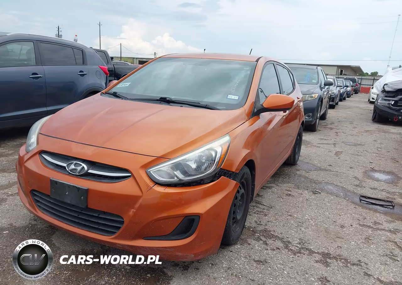 2015 Hyundai Accent Gs VIN:KMHCT5AE1FU222667 - 2