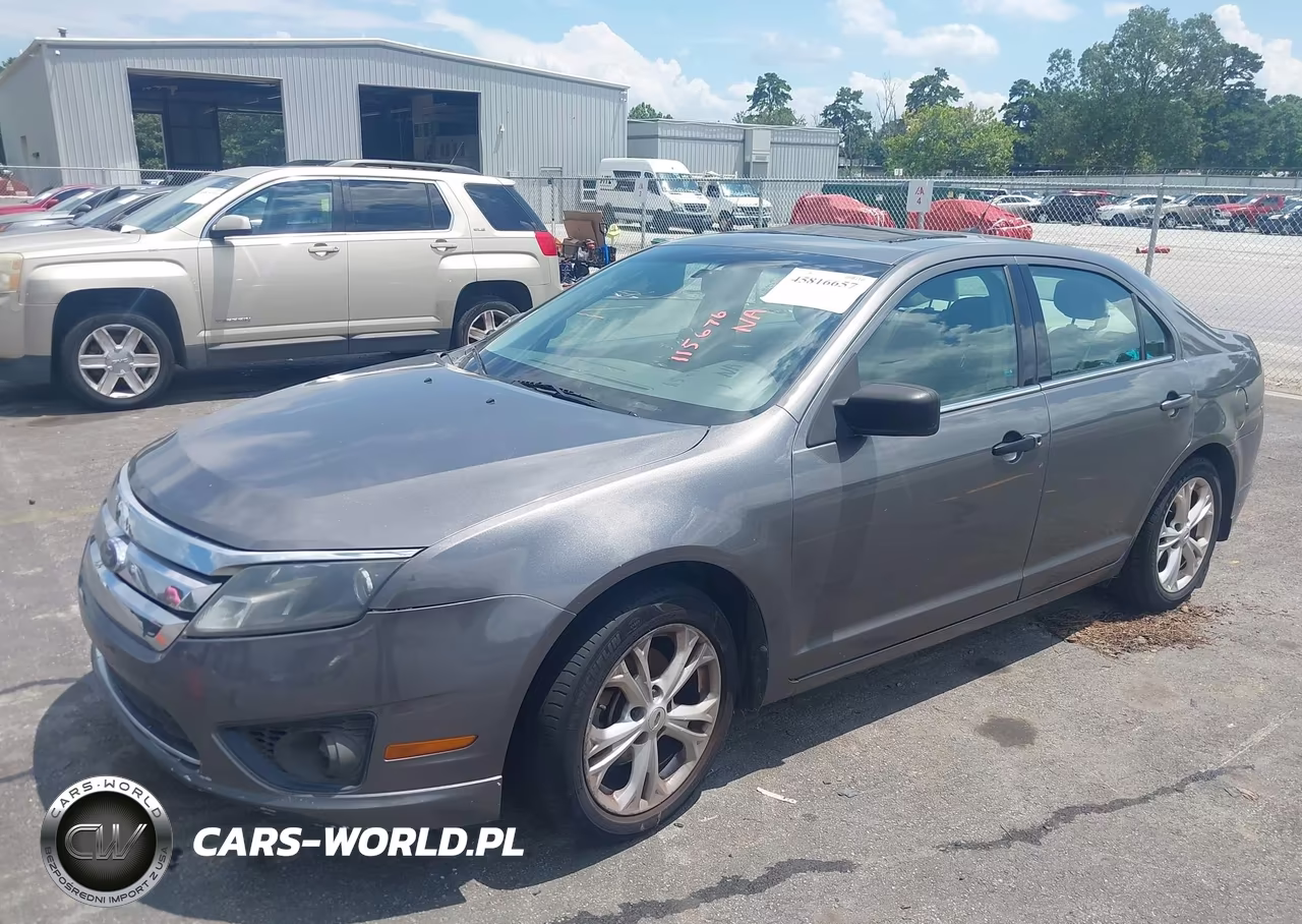 2012 Ford Fusion Se VIN:3FAHP0HA8CR115676 - 2