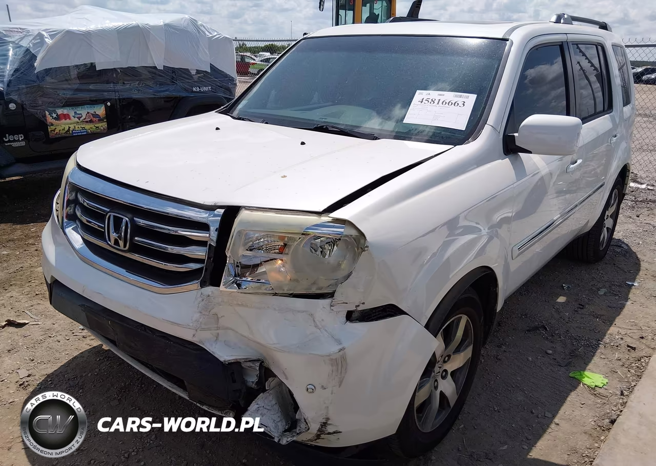 2014 Honda Pilot Touring VIN:5FNYF3H97EB028246 - 2