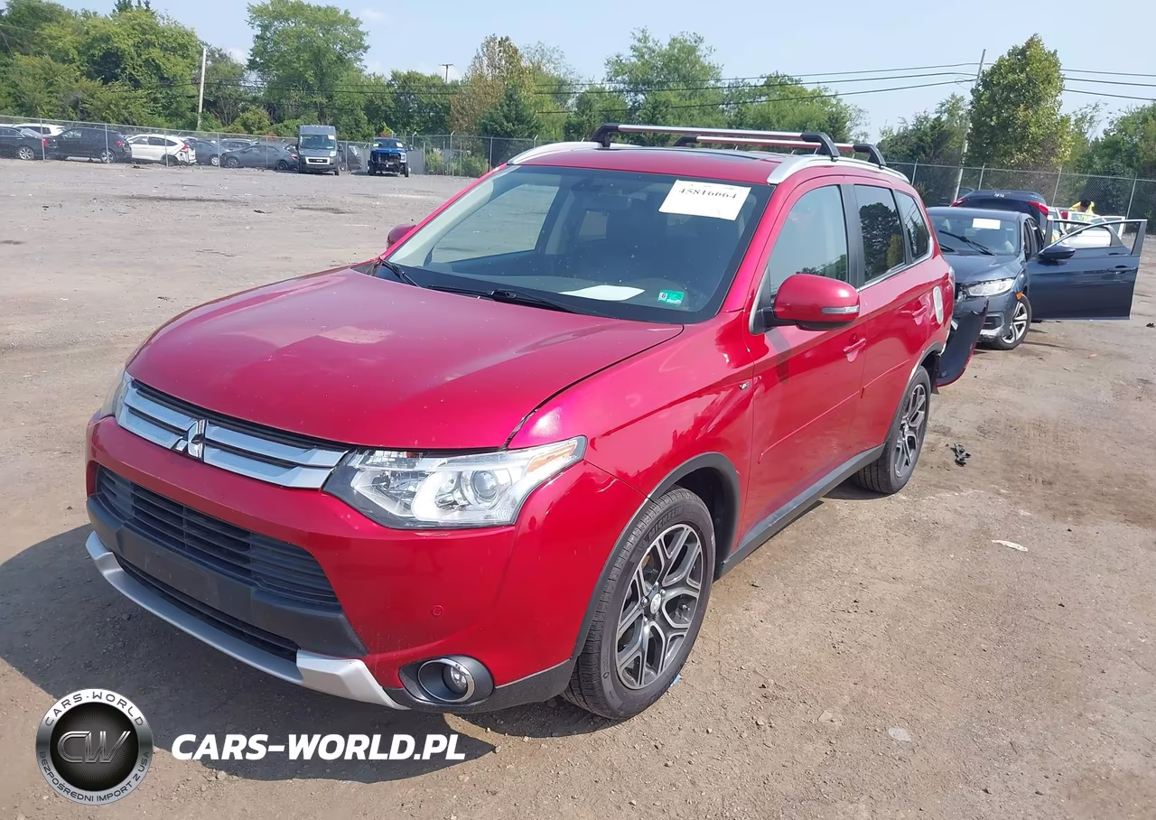 2015 Mitsubishi Outlander Gt VIN:JA4JZ4AX9FZ006178 - 2