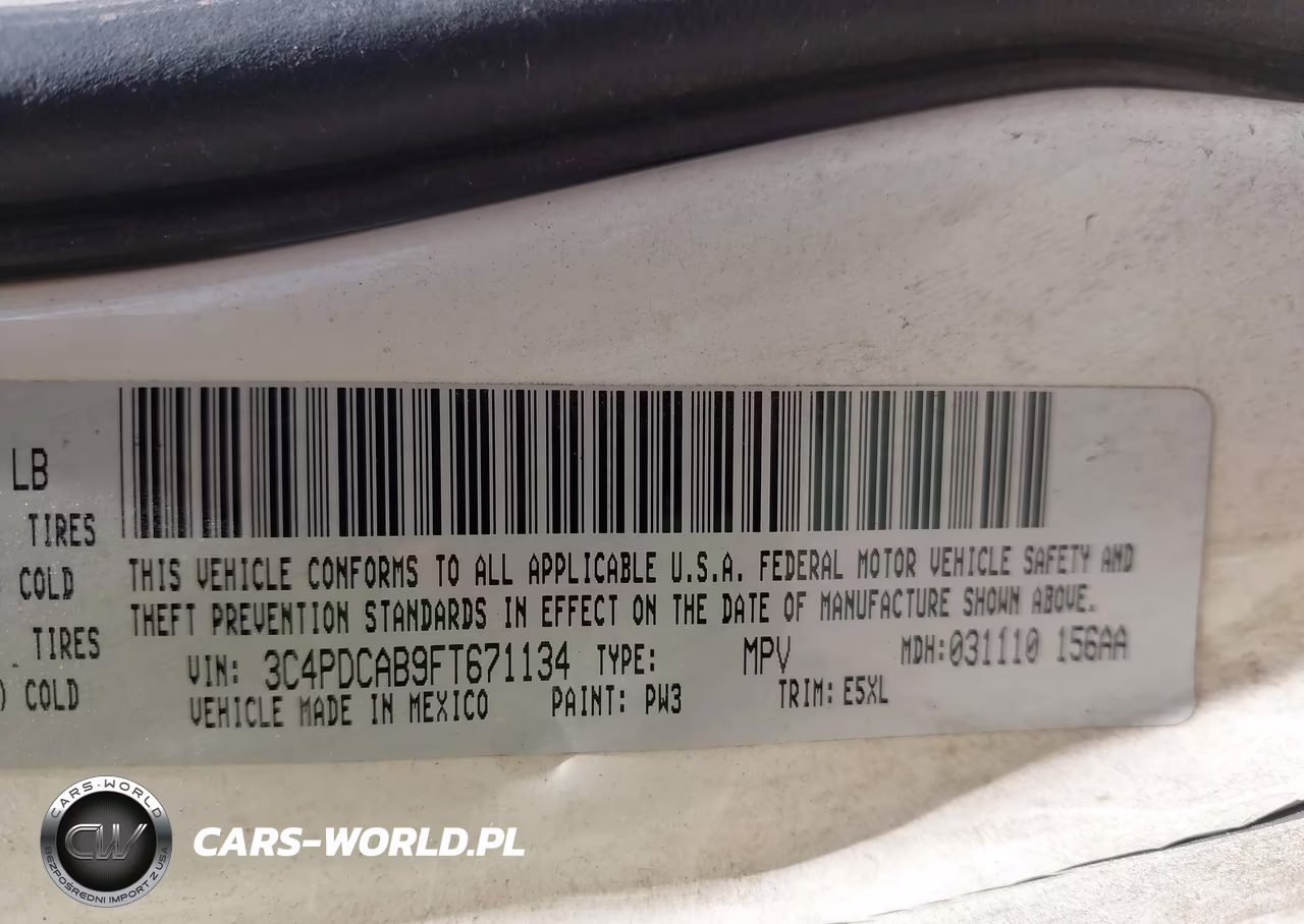 2015 Dodge Journey Se VIN:3C4PDCAB9FT671134 - 9