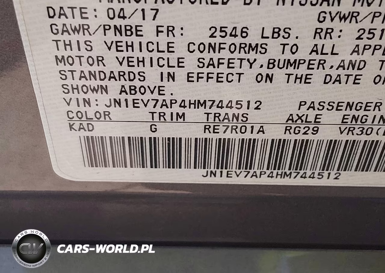 2017 Infiniti Q50 3.0T Premium VIN:JN1EV7AP4HM744512 - 9
