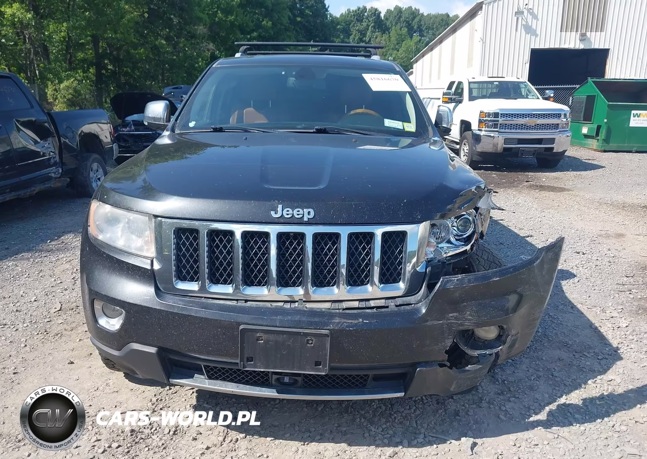 2012 Jeep Grand Cherokee Overland VIN:1C4RJFCTXCC162105 - 12