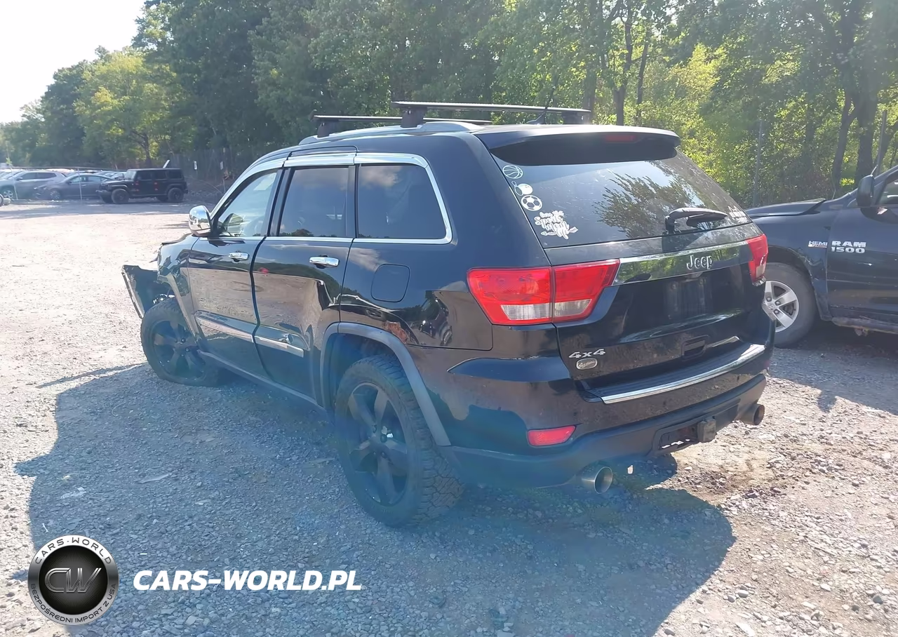 2012 Jeep Grand Cherokee Overland VIN:1C4RJFCTXCC162105 - 3