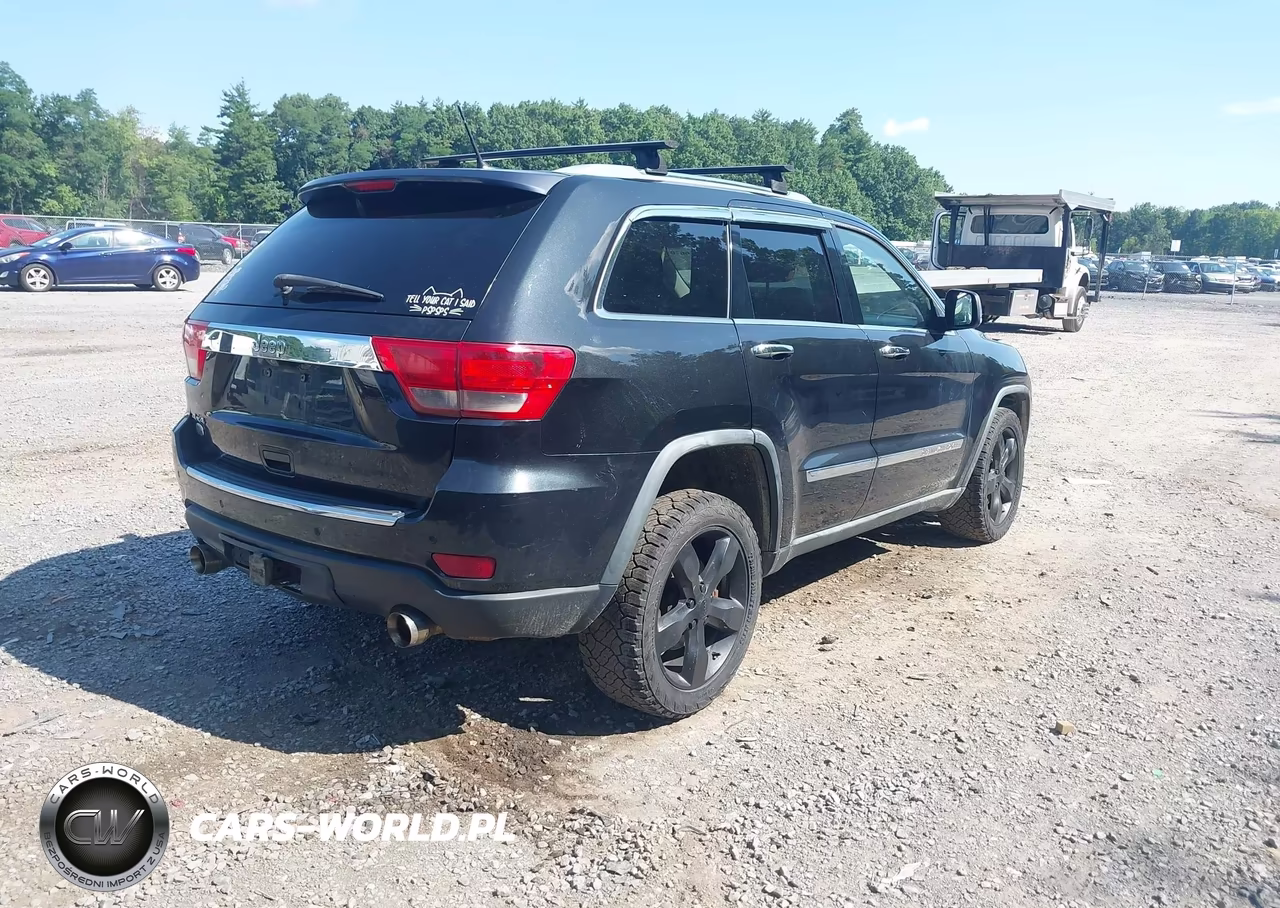 2012 Jeep Grand Cherokee Overland VIN:1C4RJFCTXCC162105 - 4