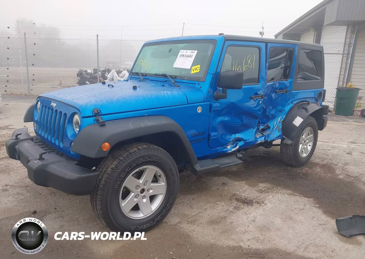 2015 Jeep Wrangler Unlimited Sport VIN:1C4BJWDG7FL522406 - 2