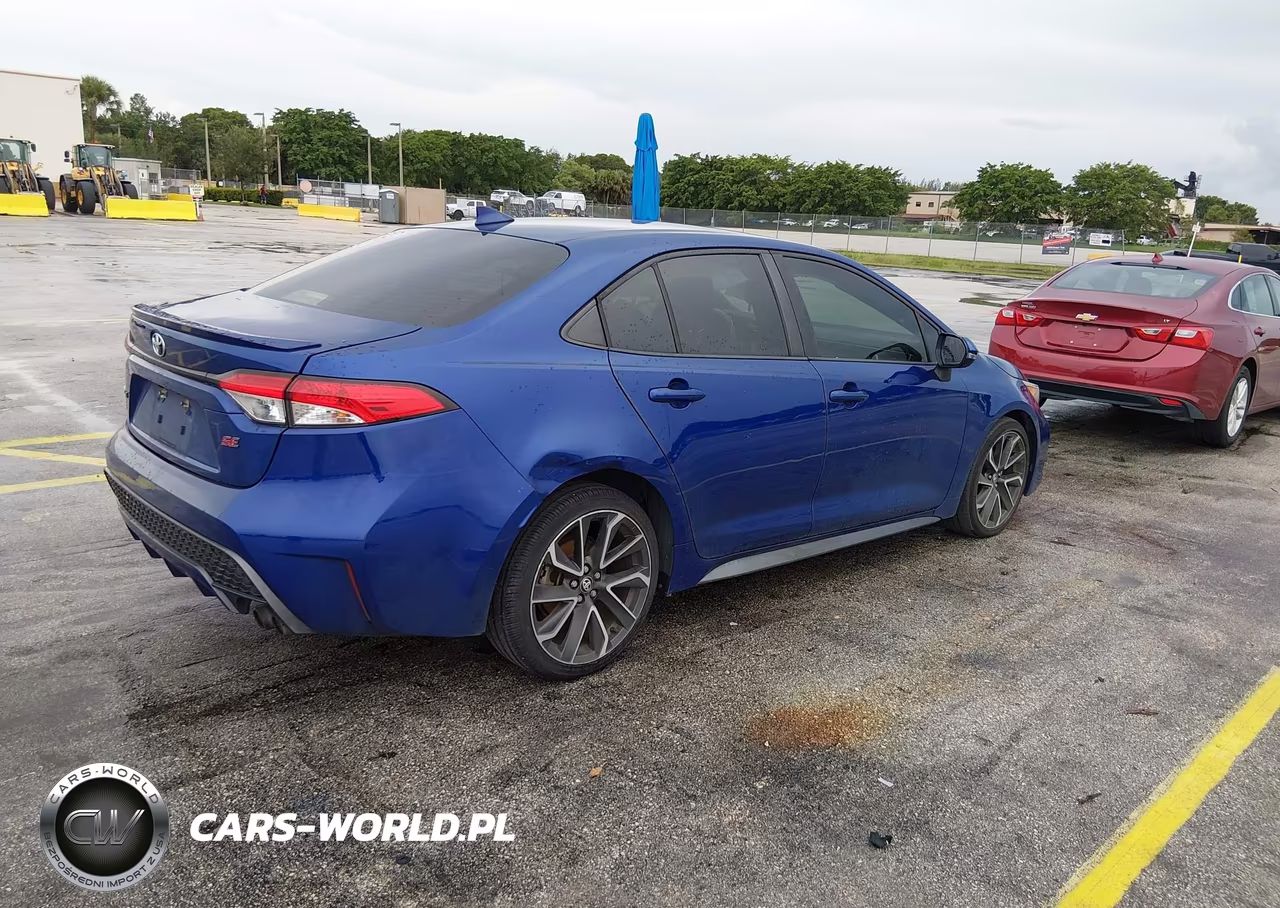 2021 Toyota Corolla Se VIN:JTDS4MCE0MJ058881 - 4