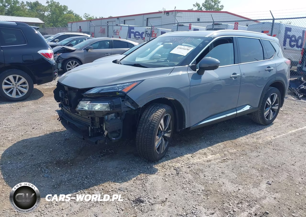 2021 Nissan Rogue Sl Fwd VIN:JN8AT3CA3MW028075 - 2
