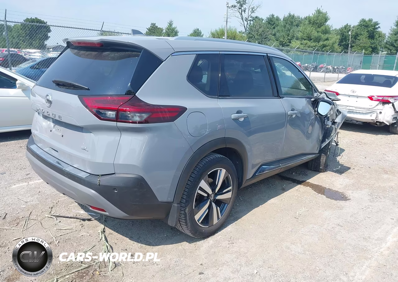 2021 Nissan Rogue Sl Fwd VIN:JN8AT3CA3MW028075 - 4