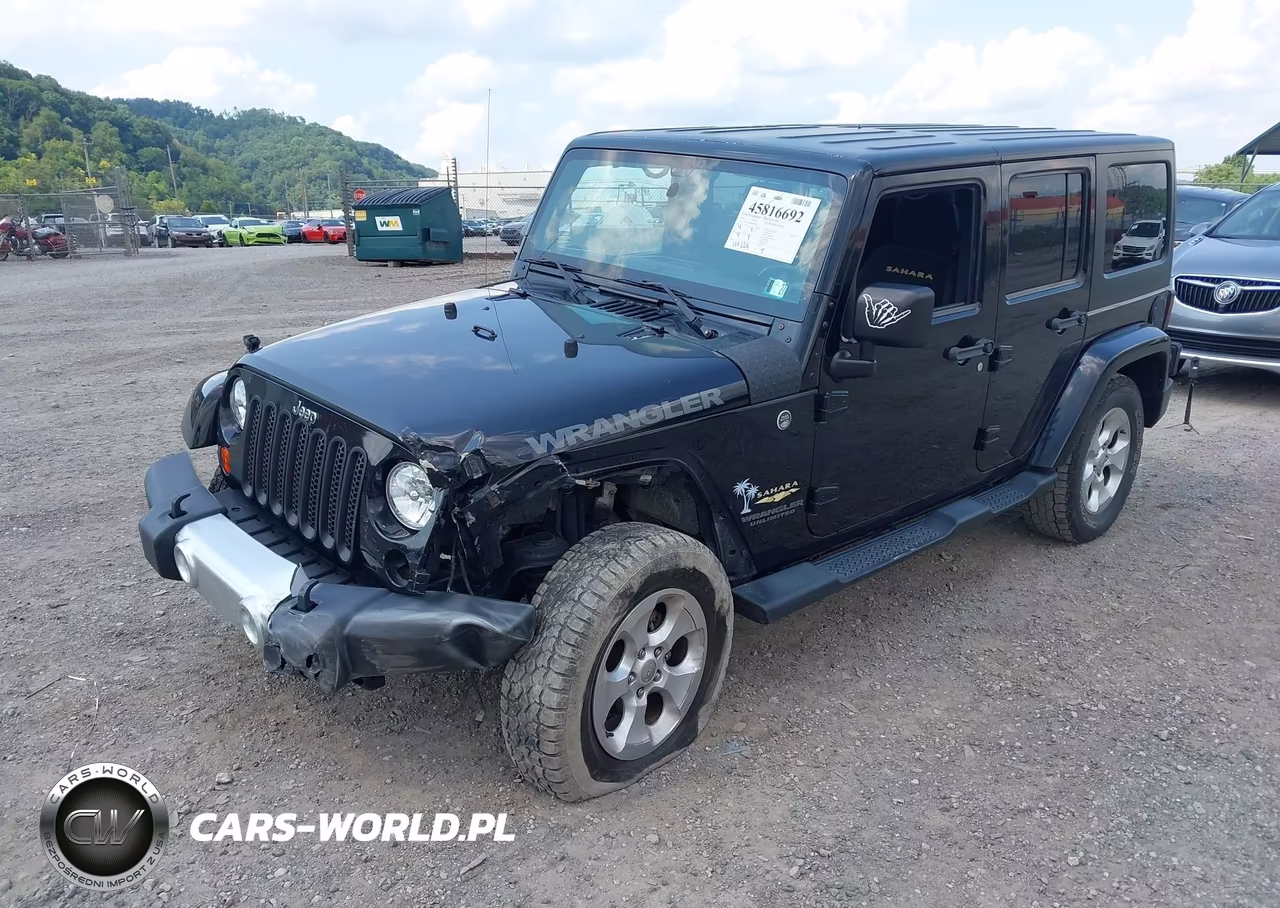 2013 Jeep Wrangler Unlimited Sahara VIN:1C4HJWEG4DL684306 - 2