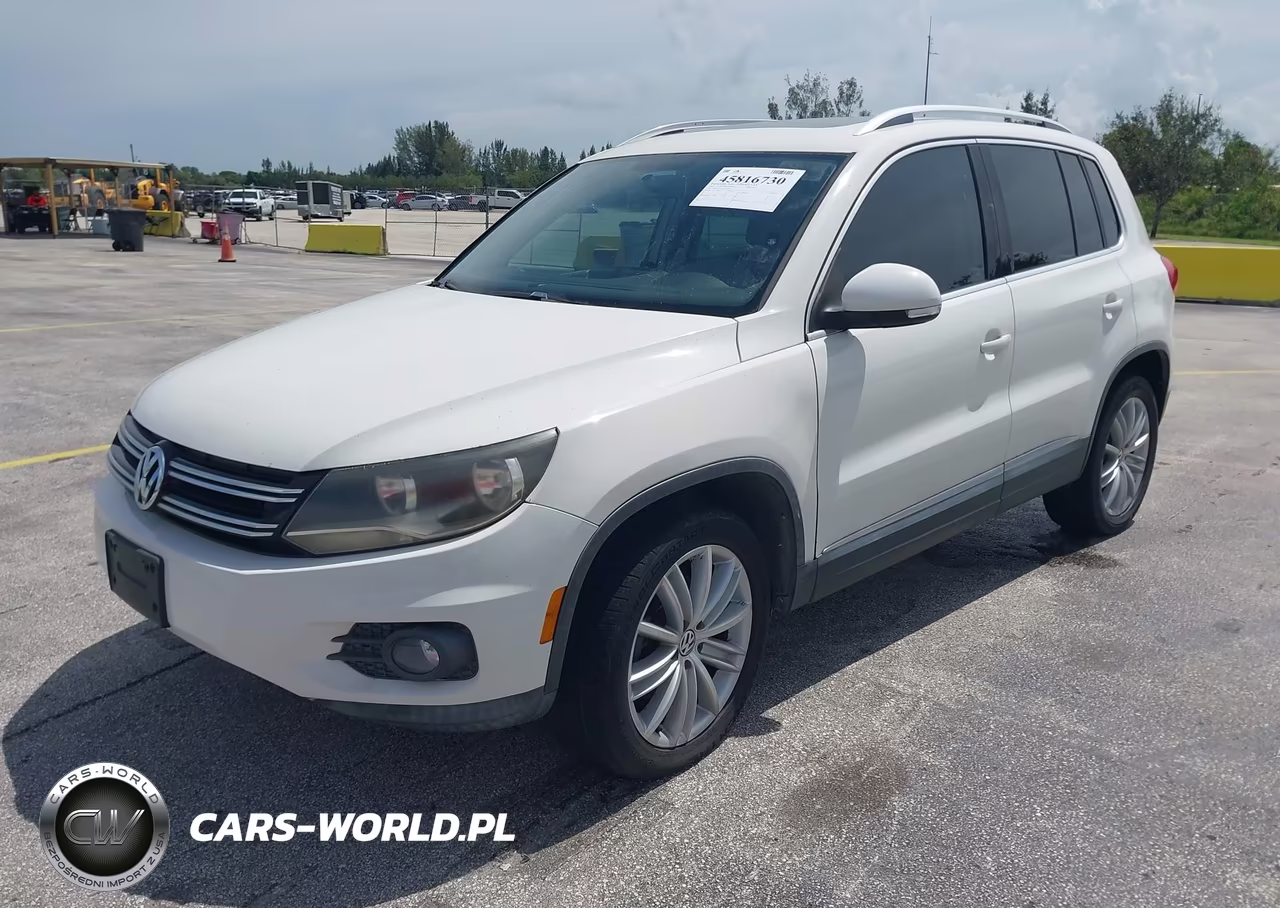 2012 Volkswagen Tiguan Se VIN:WVGAV7AX9CW532872 - 2
