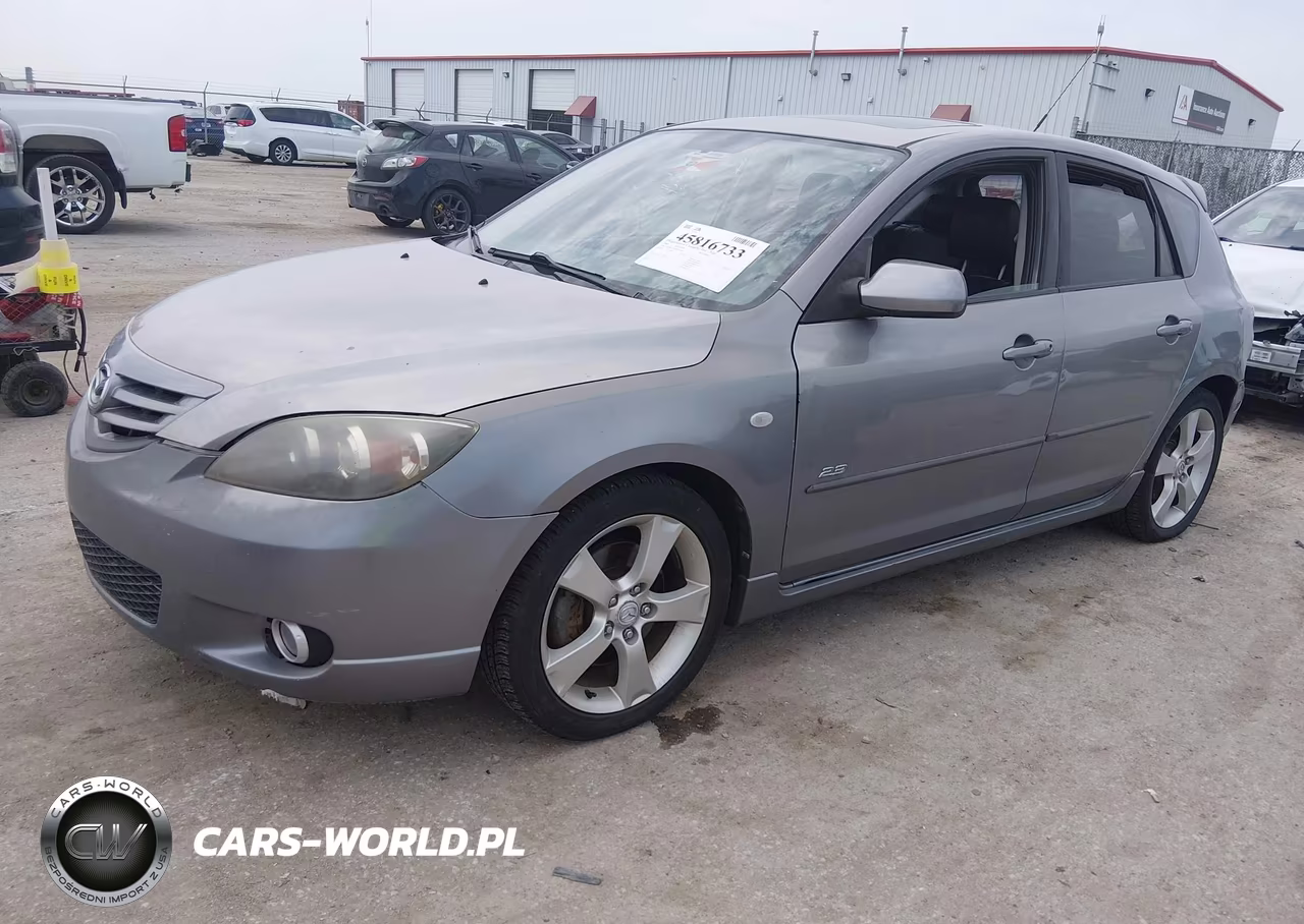 2006 Mazda 3 Hatchback VIN:JM1BK343X61455708 - 2