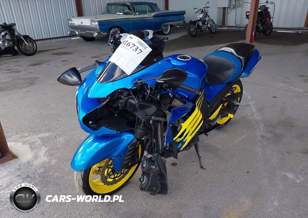 2012 Kawasaki Zx1400 Ec VIN:JKBZXNE12CA003083 - 2