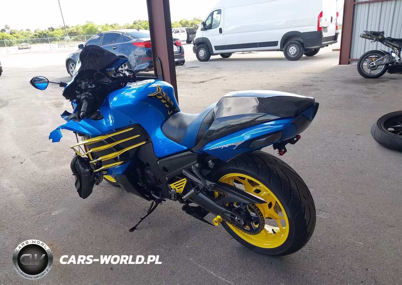 2012 Kawasaki Zx1400 Ec VIN:JKBZXNE12CA003083 - 3