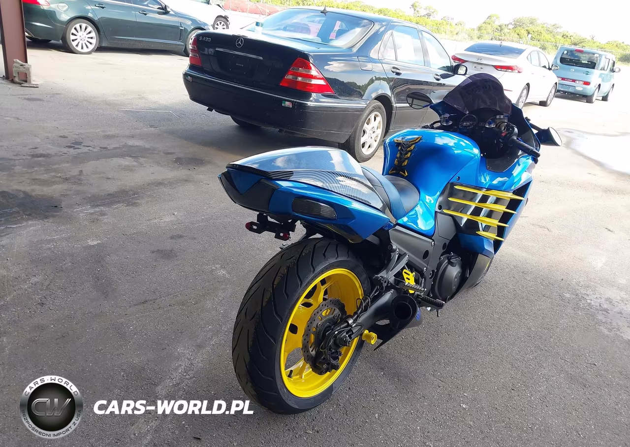 2012 Kawasaki Zx1400 Ec VIN:JKBZXNE12CA003083 - 4