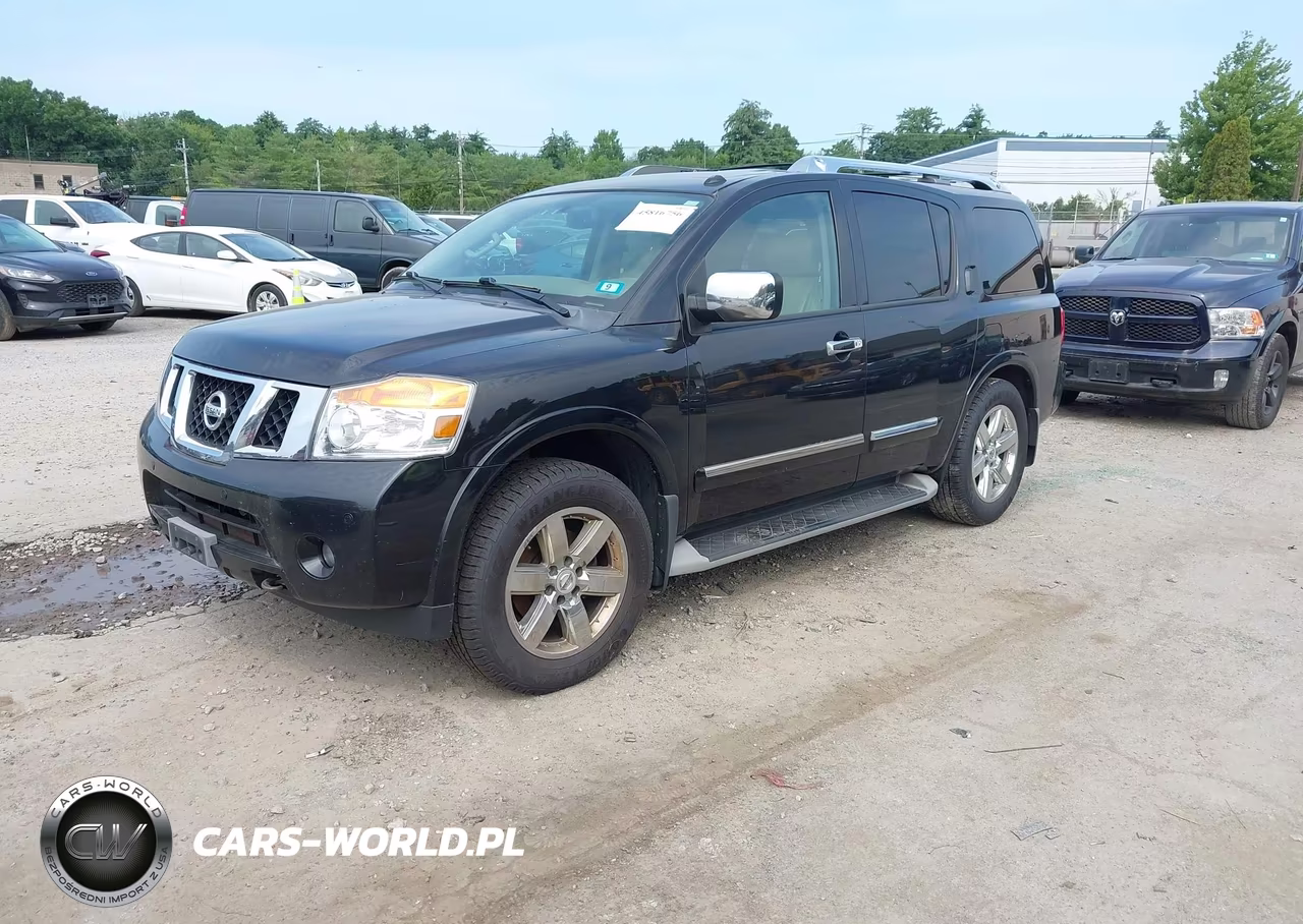 2013 Nissan Armada Platinum VIN:5N1AA0NC8DN607076 - 2