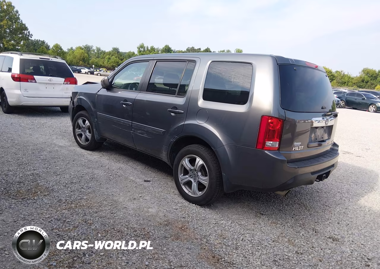 2012 Honda Pilot Ex-L VIN:5FNYF4H57CB046844 - 3