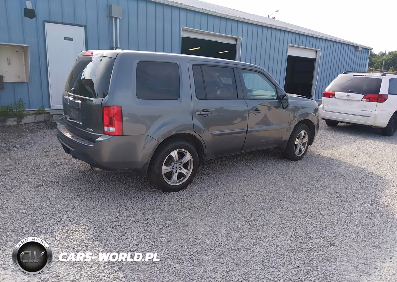 2012 Honda Pilot Ex-L VIN:5FNYF4H57CB046844 - 4
