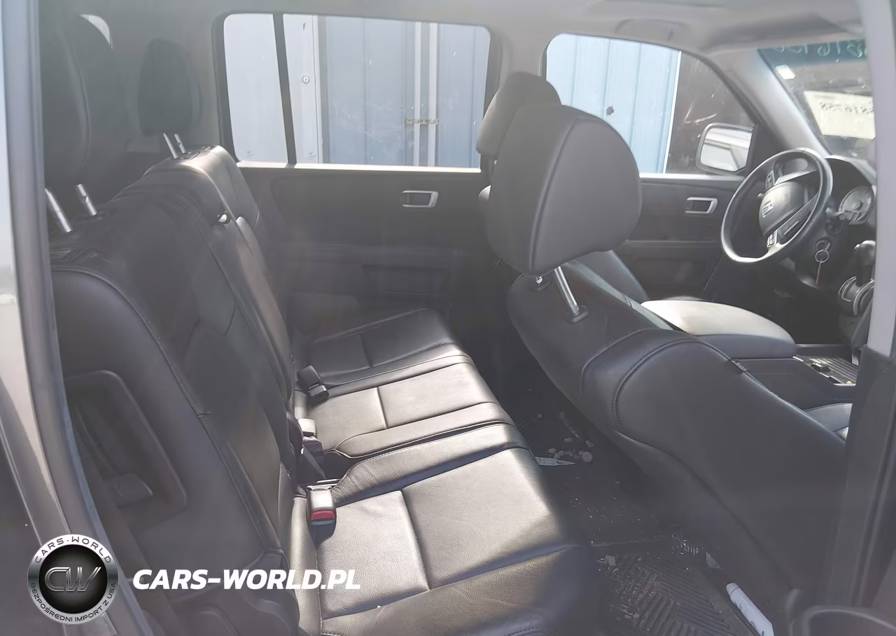 2012 Honda Pilot Ex-L VIN:5FNYF4H57CB046844 - 8