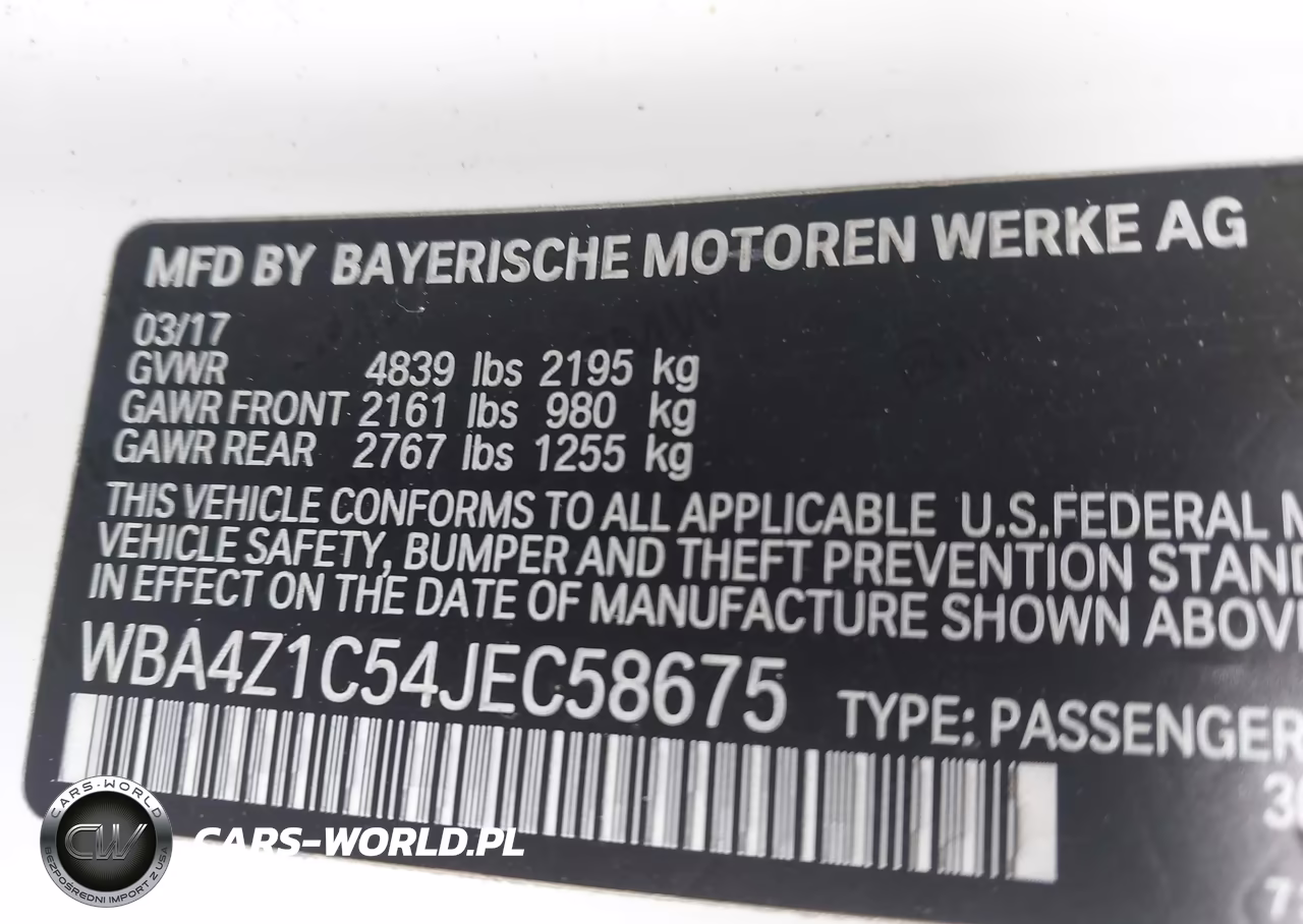 2018 BMW 430I VIN:WBA4Z1C54JEC58675 - 9
