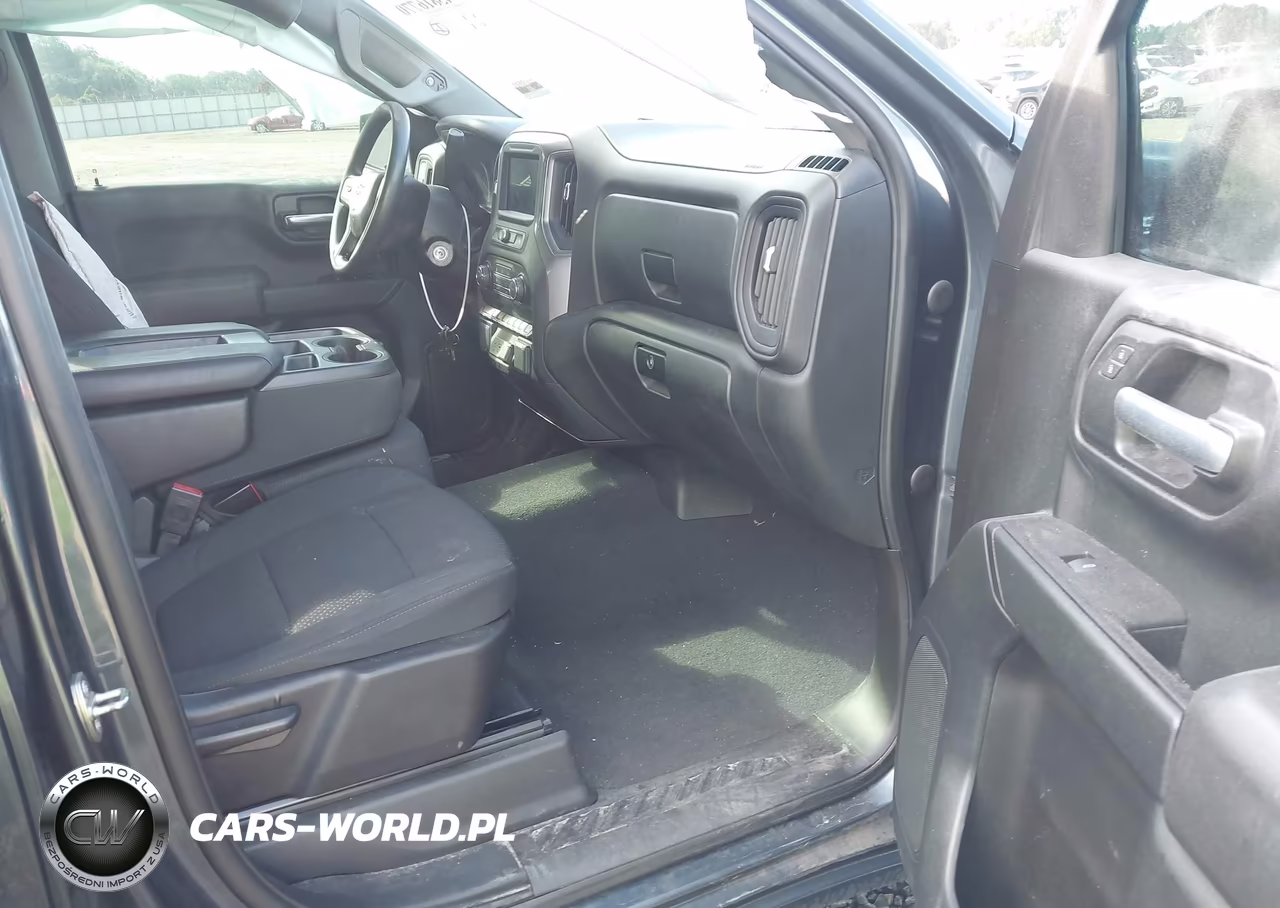 2021 Chevrolet Silverado 1500 2Wd Short Bed Custom VIN:1GCPWBEK2MZ185981 - 5