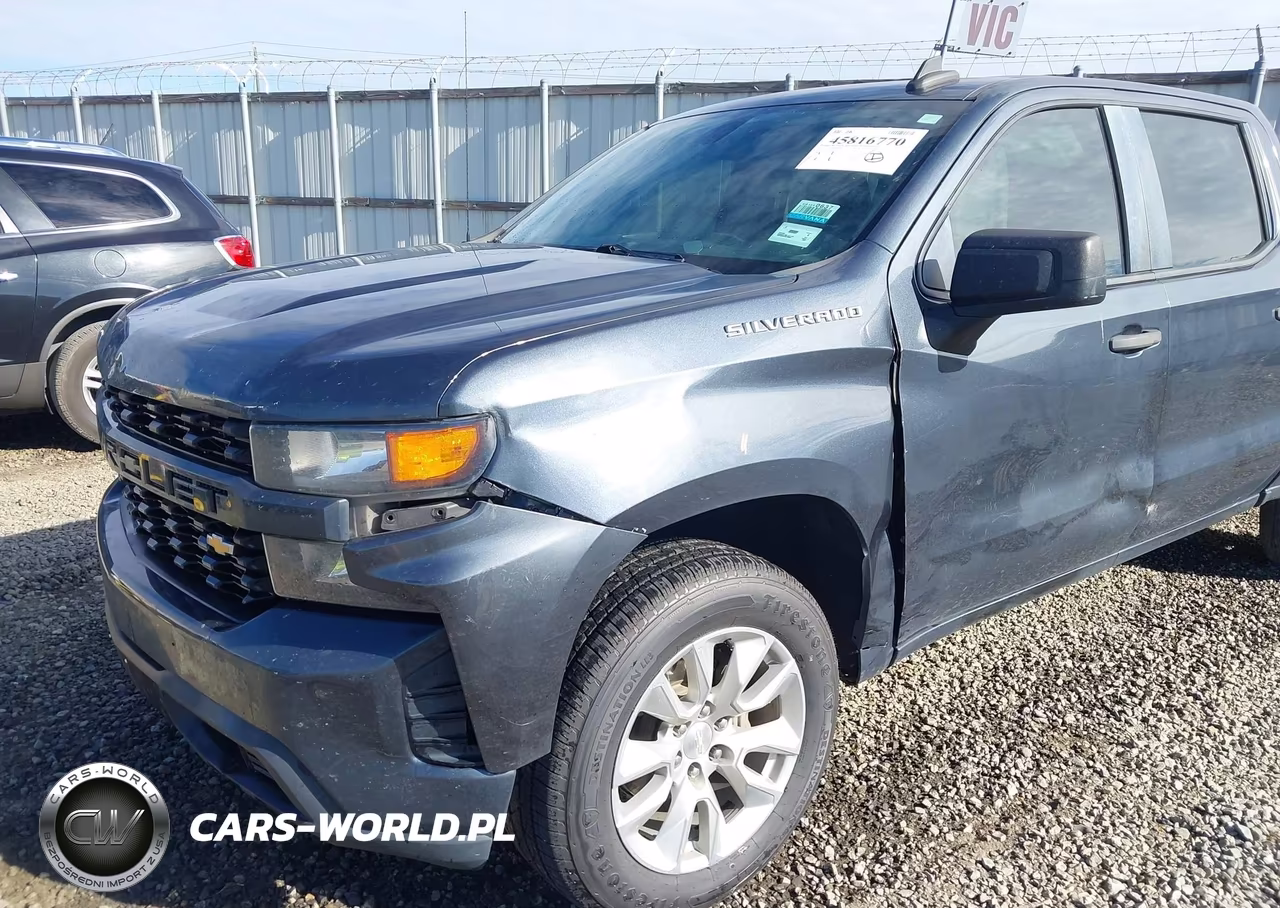 2021 Chevrolet Silverado 1500 2Wd Short Bed Custom VIN:1GCPWBEK2MZ185981 - 6
