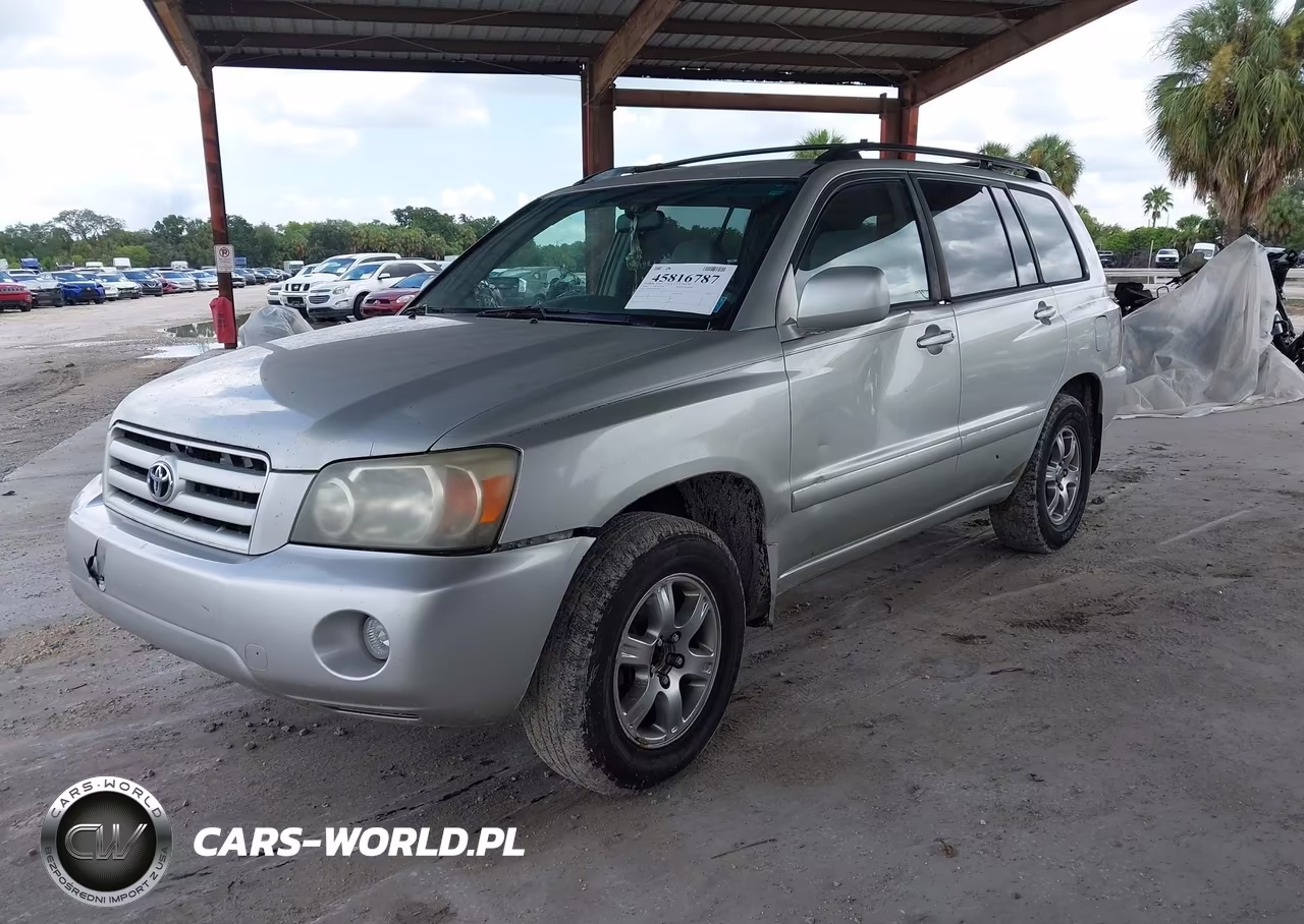 2005 Toyota Highlander V6 VIN:JTEDP21A650049013 - 2