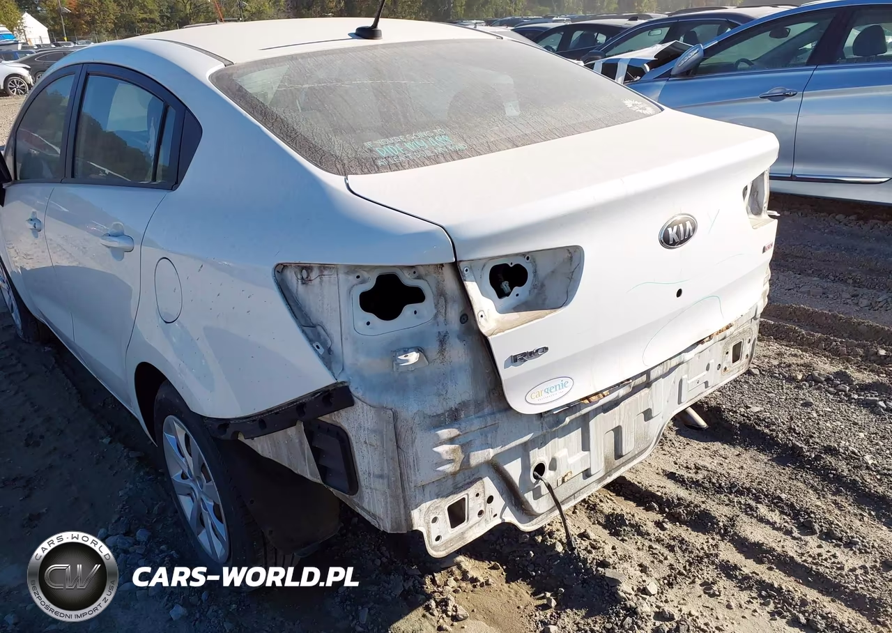 2013 Kia Rio Lx VIN:KNADM4A36D6150104 - 13