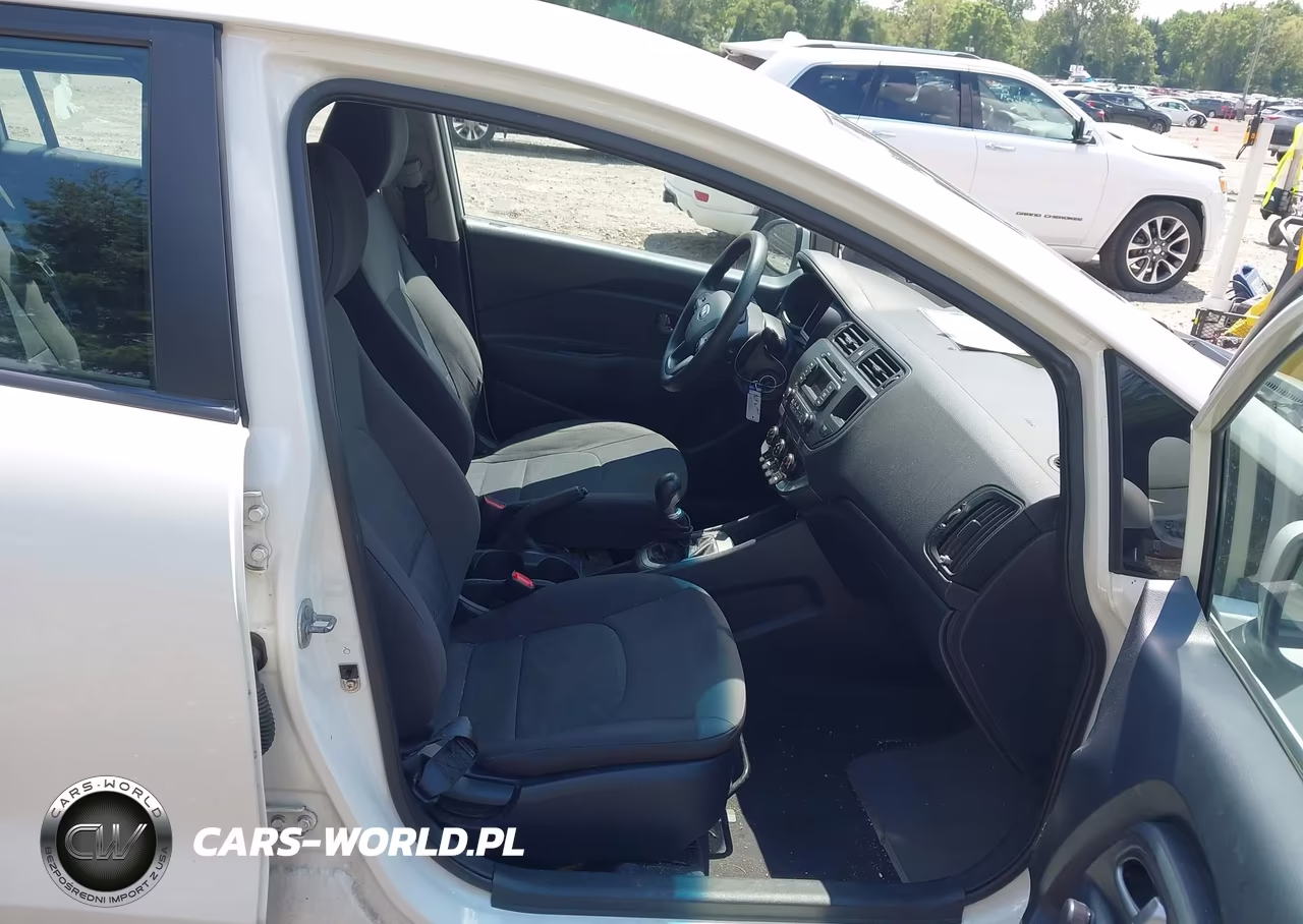 2013 Kia Rio Lx VIN:KNADM4A36D6150104 - 5