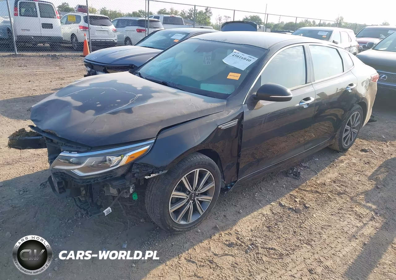2019 Kia Optima Ex VIN:5XXGU4L10KG289980 - 2