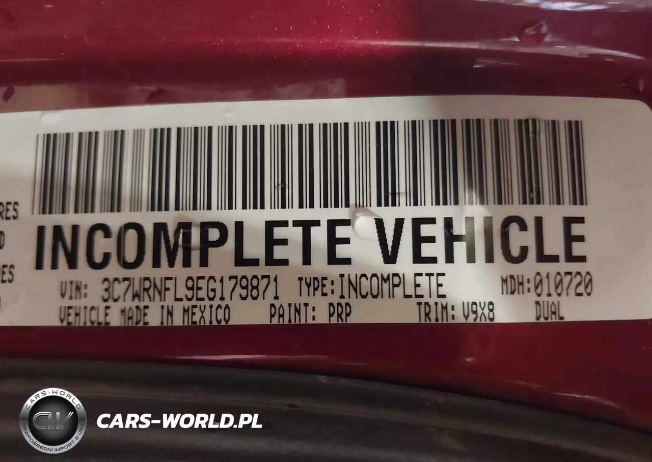 2014 Ram 5500 Chassis Tradesman-Slt-Laramie VIN:3C7WRNFL9EG179871 - 8