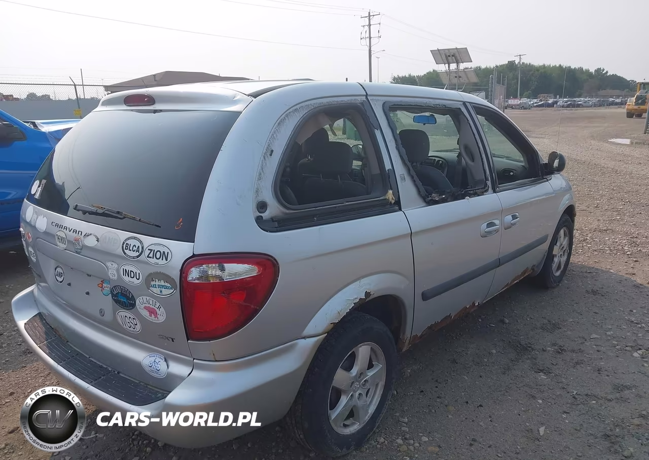 2005 Dodge Caravan Sxt VIN:1D4GP45R95B401862 - 4