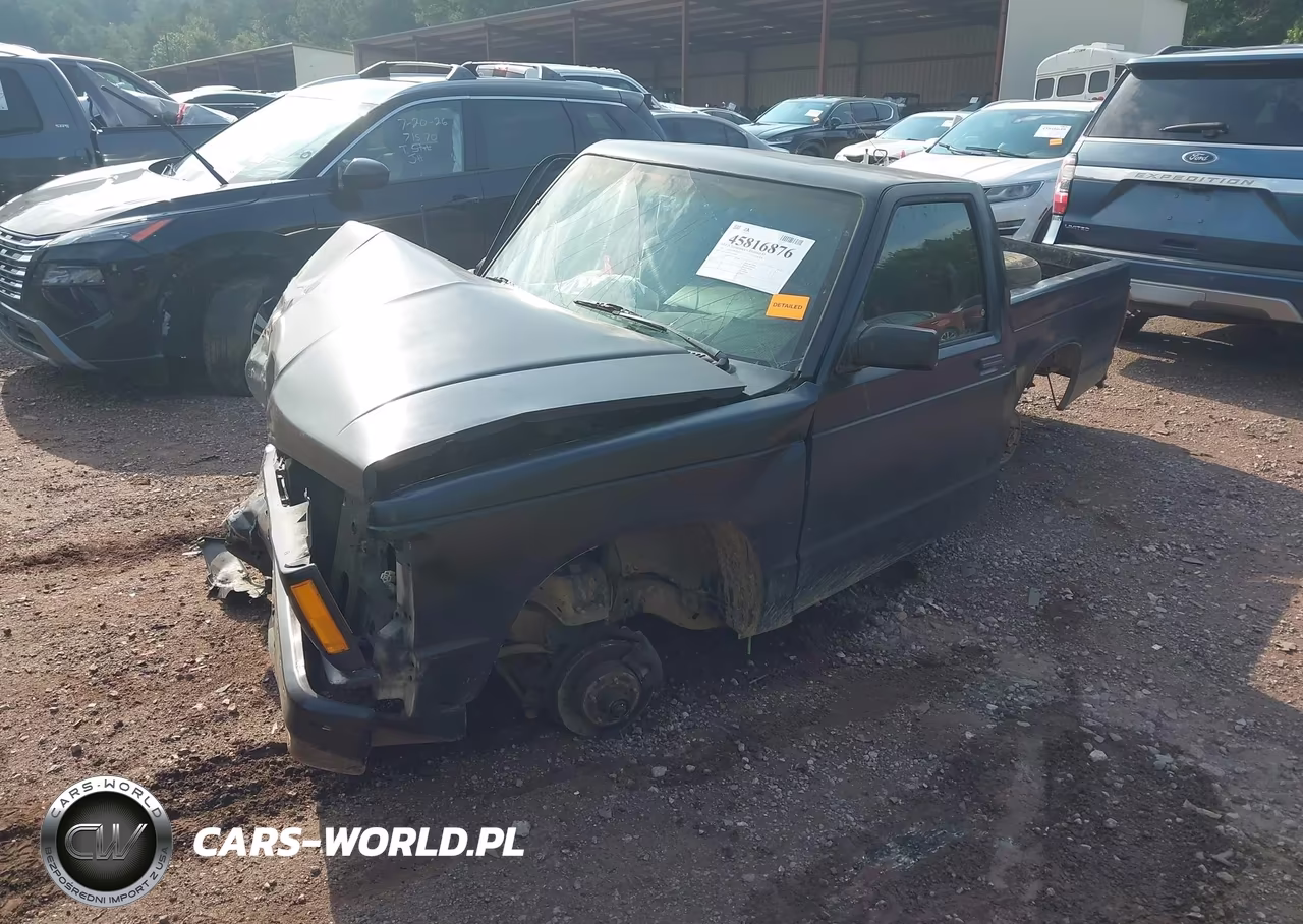 1993 Chevrolet S Truck S10 VIN:1GCCS14Z8P0156349 - 2