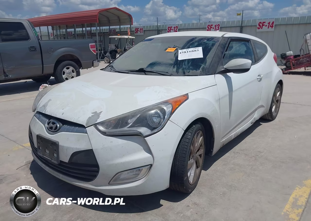 2017 Hyundai Veloster VIN:KMHTC6ADXHU306244 - 2