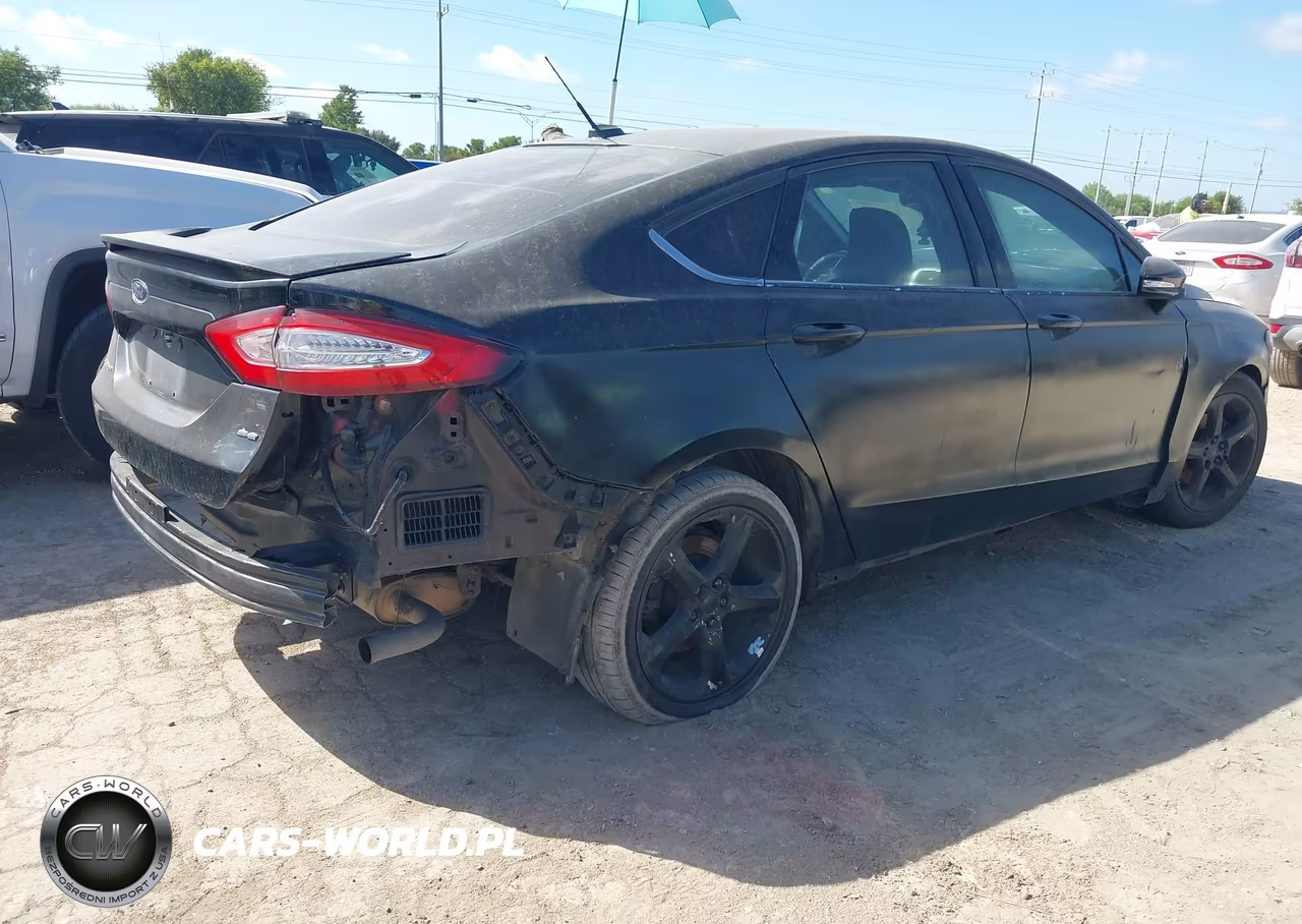 2014 Ford Fusion Se VIN:1FA6P0H79E5371343 - 4