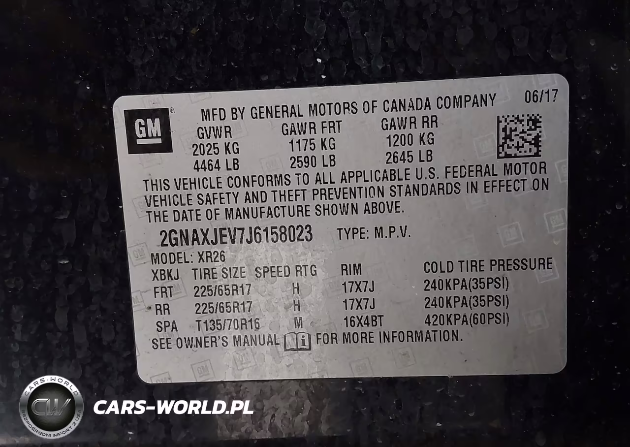 2018 Chevrolet Equinox Lt VIN:2GNAXJEV7J6158023 - 9