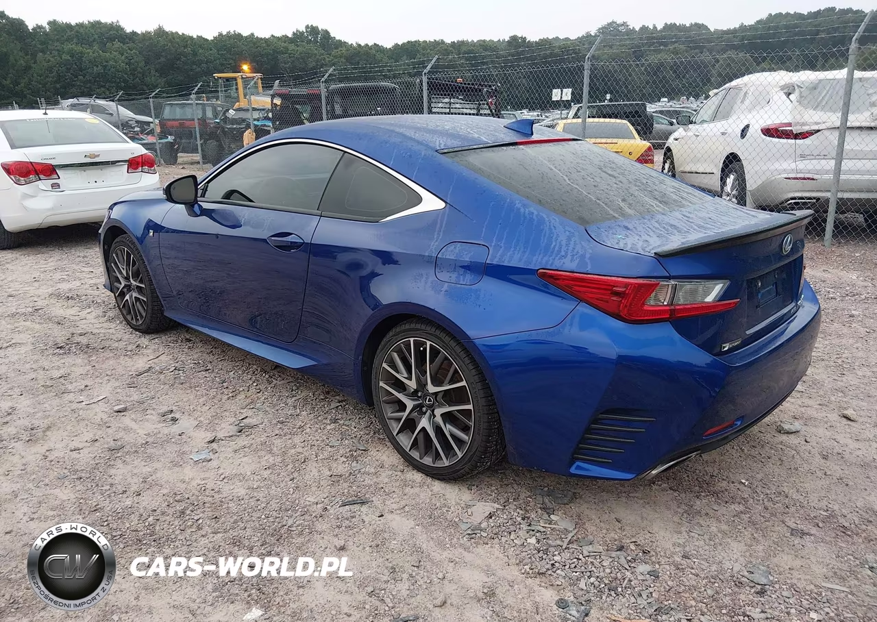 2015 Lexus Rc 350 VIN:JTHSE5BC6F5002733 - 3