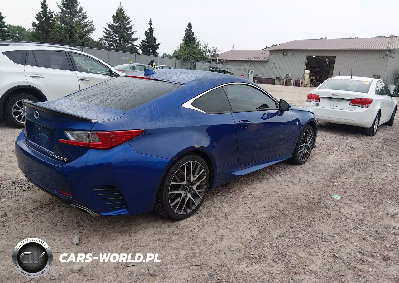 2015 Lexus Rc 350 VIN:JTHSE5BC6F5002733 - 4
