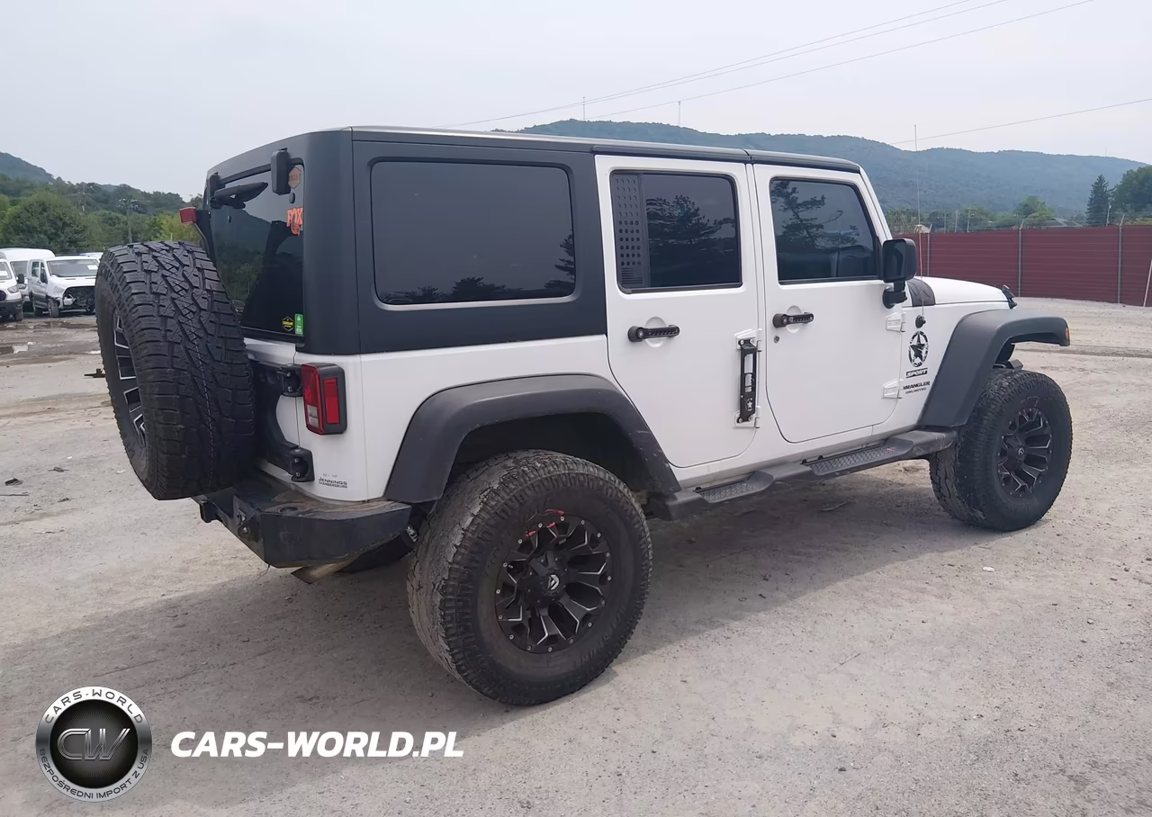 2017 Jeep Wrangler Unlimited Sport VIN:1C4BJWDG0HL554276 - 4