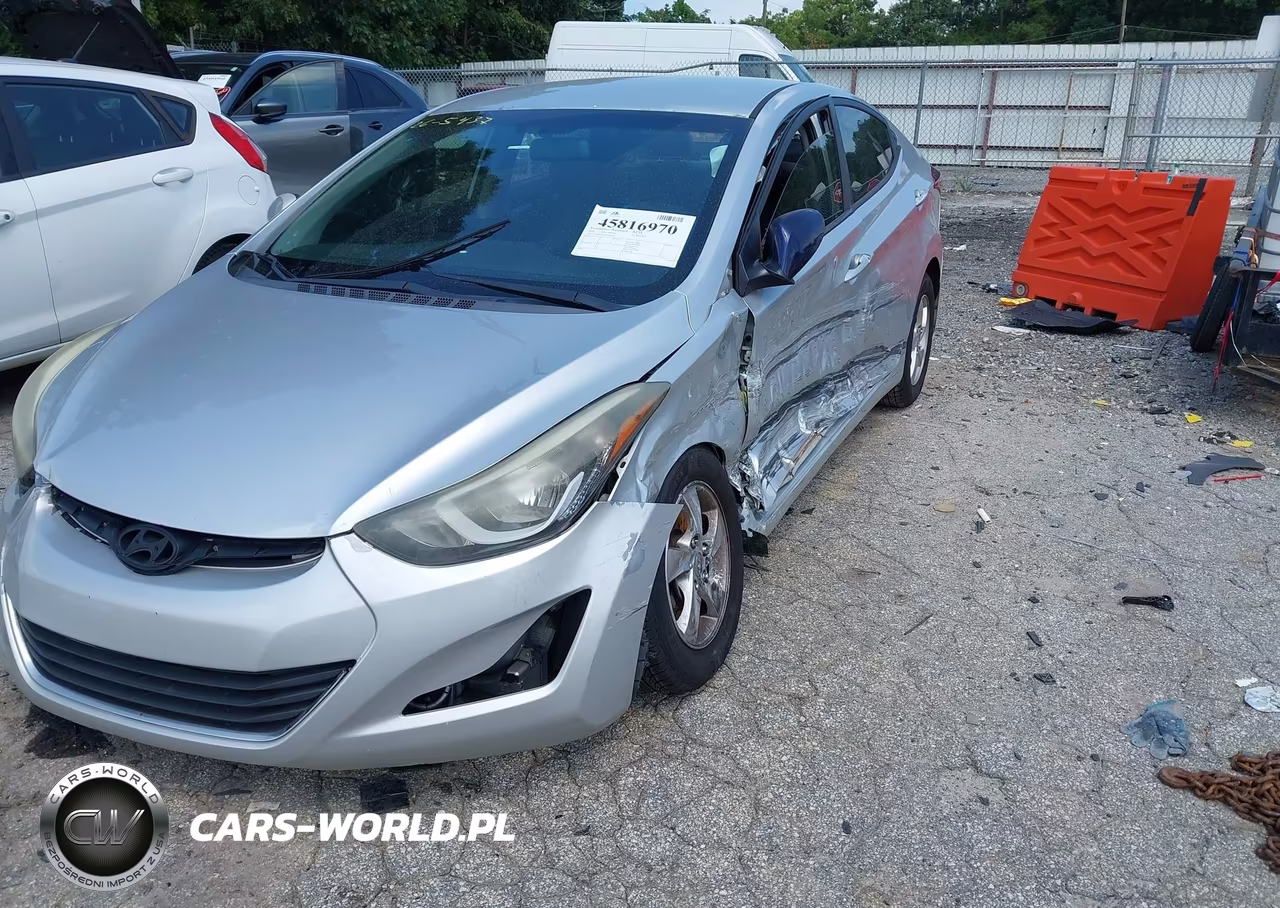 2016 Hyundai Elantra Se VIN:5NPDH4AE8GH674728 - 2