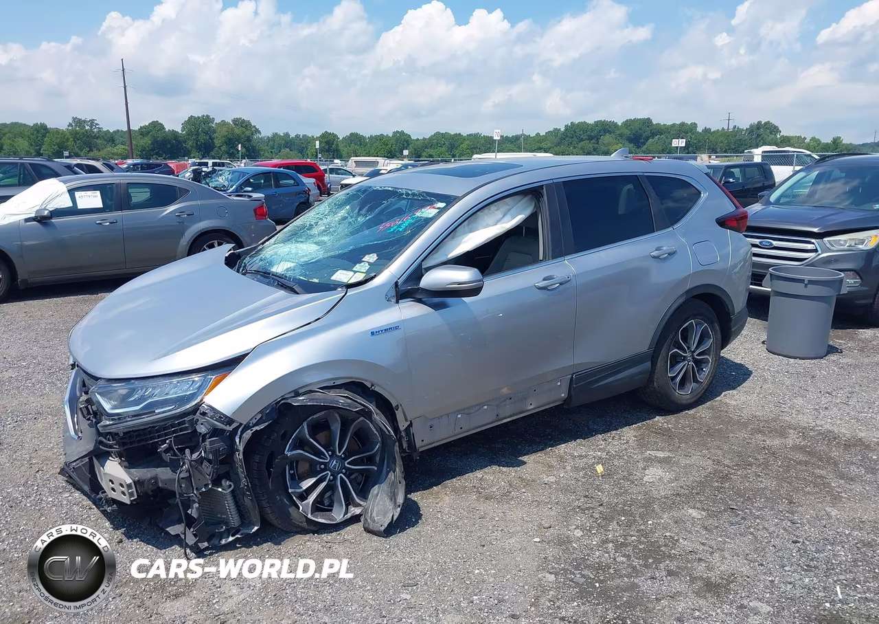 2021 Honda Cr-V Hybrid Ex VIN:7FART6H56ME014482 - 2