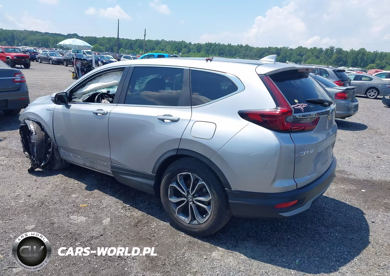 2021 Honda Cr-V Hybrid Ex VIN:7FART6H56ME014482 - 3