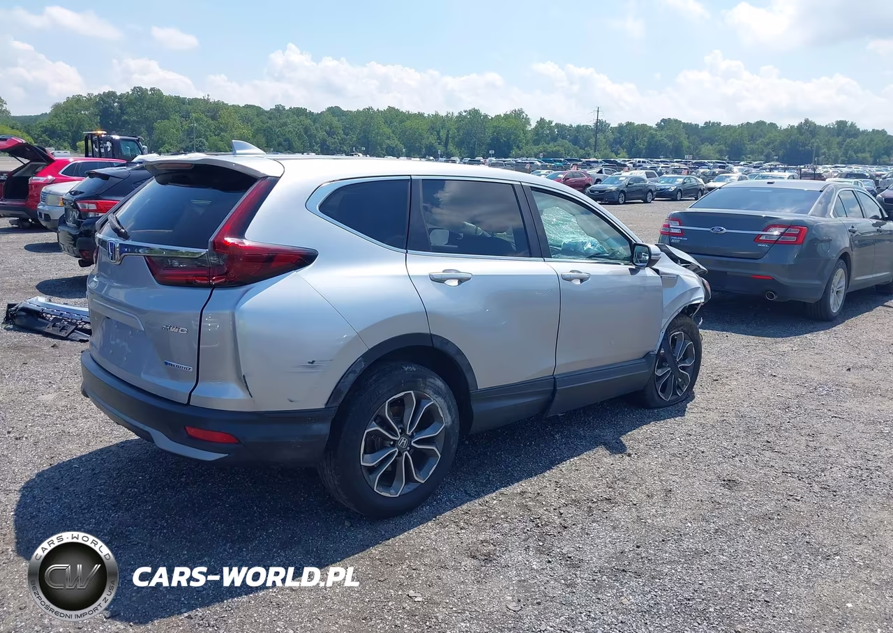 2021 Honda Cr-V Hybrid Ex VIN:7FART6H56ME014482 - 4