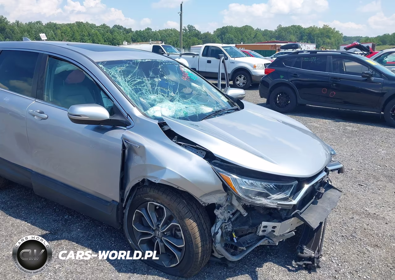2021 Honda Cr-V Hybrid Ex VIN:7FART6H56ME014482 - 6