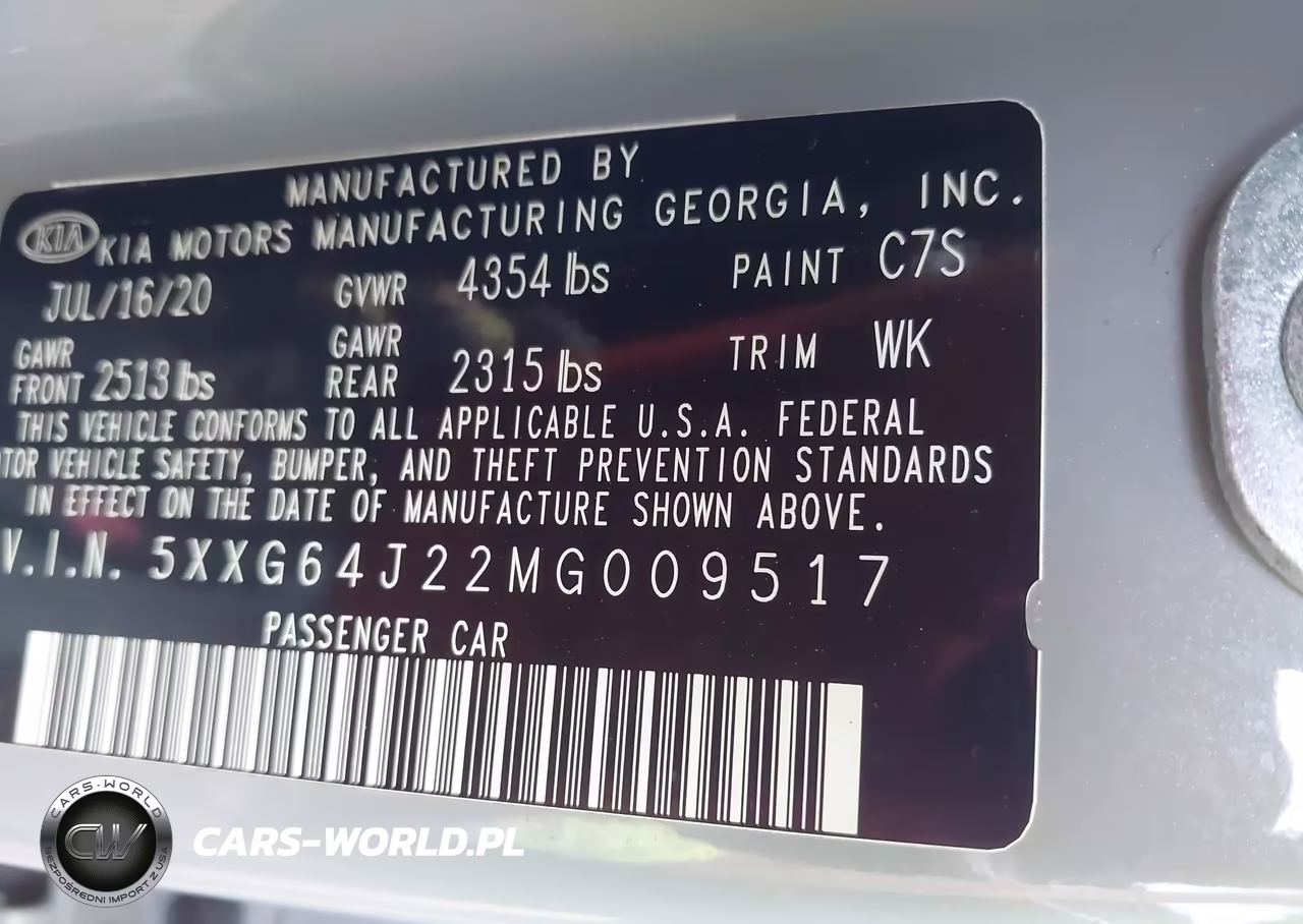 2021 Kia K5 Gt-Line VIN:5XXG64J22MG009517 - 9
