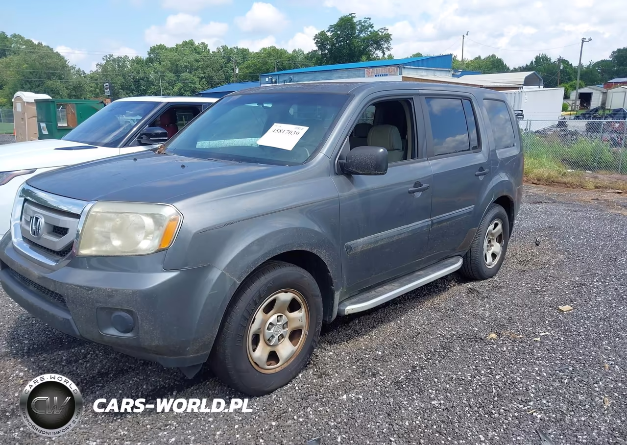 2009 Honda Pilot Lx VIN:5FNYF38279B010693 - 2